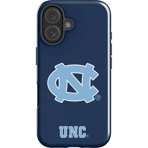 University of North Carolina UNC Logo iPhone 16 Plus Impact Case